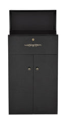 Valencia LED Reception Desk - Side Storage