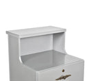 Valencia LED Reception Desk - Side Storage