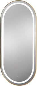 9990 Aurora Gold LED Salon Mirror