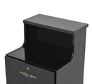 Valencia LED Reception Desk - Side Storage