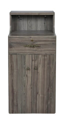 Valencia LED Reception Desk - Side Storage
