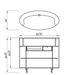 Star Ferry LED lighted Reception Desk