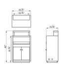 Orsacchiotto LED lighted Small Reception Desk