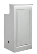 Valencia LED Reception Desk - Side Storage