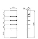 Vina Retail Display Shelf