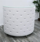 White Glam Reception Desk