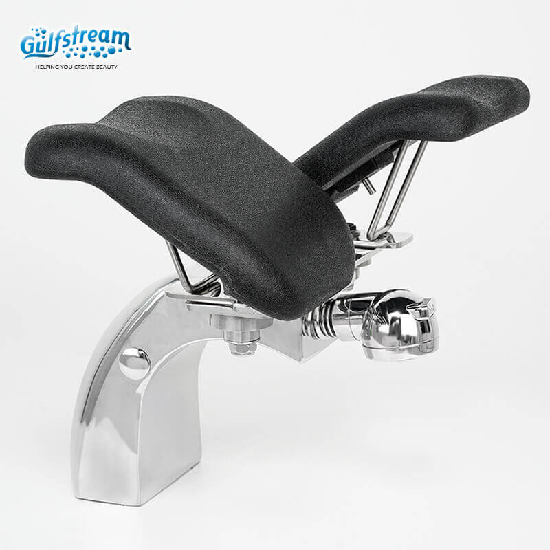Chrome Short Curved Footrest