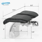 Chrome Short Curved Footrest