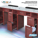 Verona Double Nail Table without Ventilation System and Fans