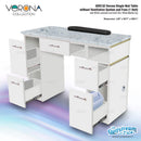 Verona Single Nail Table without Ventilation System and Fans