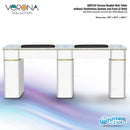 Verona Double Nail Table without Ventilation System and Fans