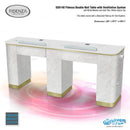 Fidenza Double Nail Table