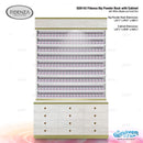 Fidenza Dip Powder Rack with Cabinet