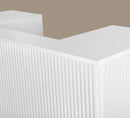 Nouveau Tambour Reception Desk (Large)