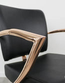 Manhattan Rose Gold Salon Chair