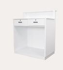 Nouveau Tambour Reception Desk (Small)