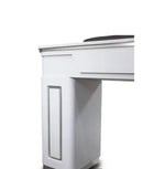 NAPA Manicure Table White/Silver