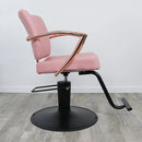 Manhattan Rose Gold Salon Chair