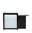 Gattino Modern Reception Desk ADA approved with LED Lighting