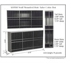 Hair Tube Color Rack