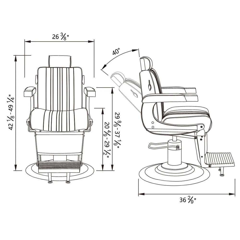 Belgrano Barber Chair