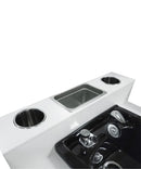 LACARTE ANCHOR CABINET W/ SHAMPOO BOWL