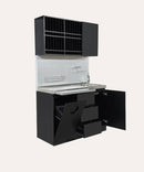 Salon Color Bar & Wash Sink