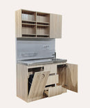 Salon Color Bar & Wash Sink