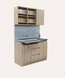 Salon Color Bar & Wash Sink